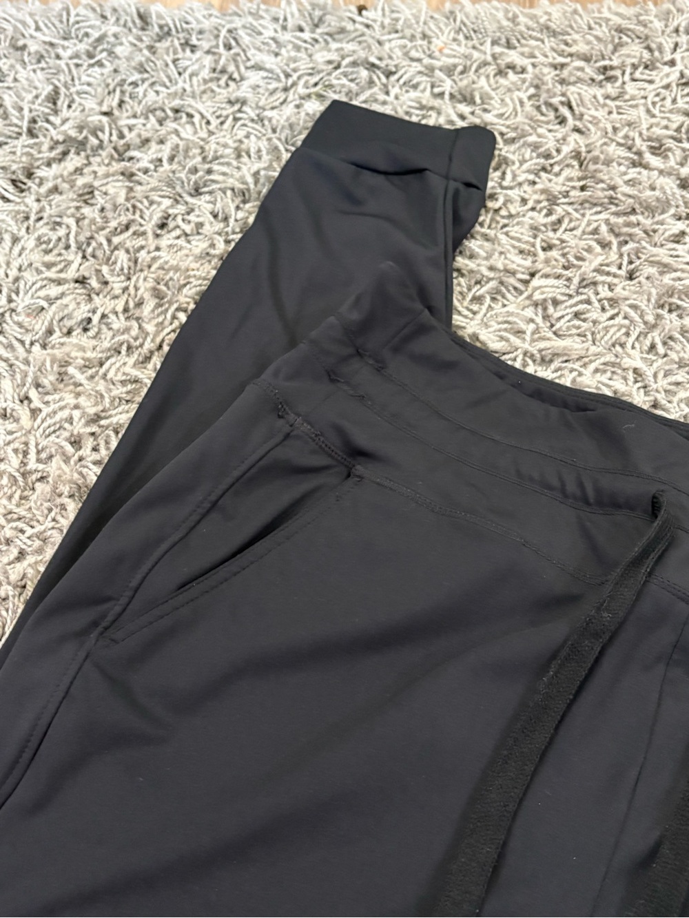 Women’s Black Performance Drawstring pants - Picture 3 of 6